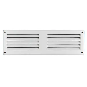 GRIGLIA METALLO MM.200X60 VERNICIATO BIANCO