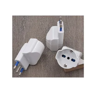 ADATTATORE SCHUKO DECENTRATO FAEG 16A bianco
