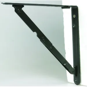 MENSOLA PIEGHEVOLE 40X40 NERO