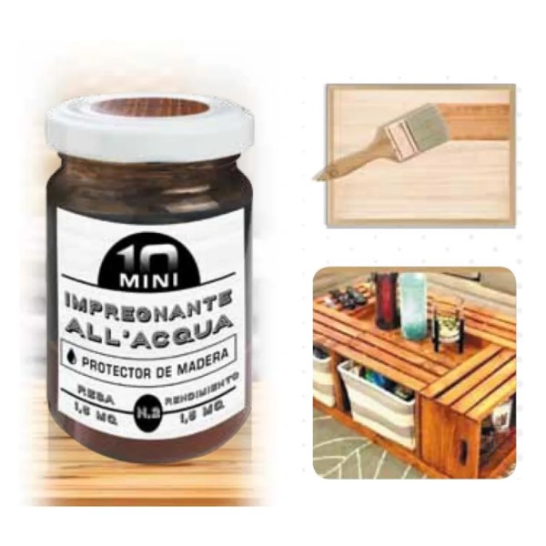 Impregnante per legno all'acqua 125ml