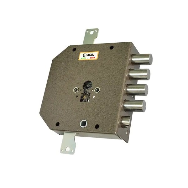 SERRATURA MOIA A454 DX TRIPLICE CIL.EUR.SENZA ASTE