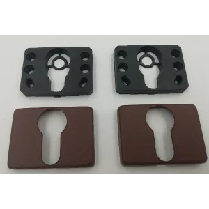 COPPIA BOCCHETTE YALE REGUITTI RUGGINE KORTEN