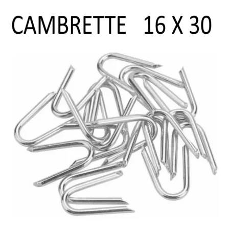 CAMBRETTE N.16 DIAMETRO 2.5 MM LUNGHEZZA 30 MM