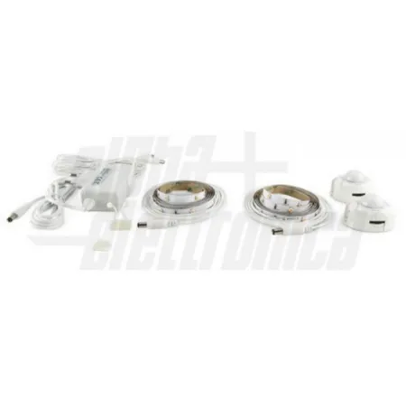 KIT ILLUMINAZIONE SCENDILETTO 2 NASTRI LED DA 1,2 MT CON SENSORI OFFERTA