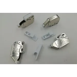 CHIUSURA MINI LATCH ART. 188 ACCIAIO INOX BIANCO