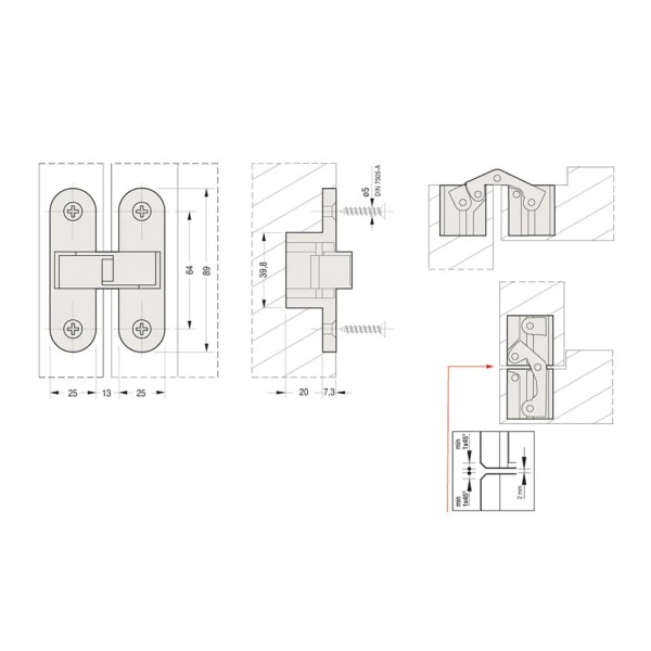 CERNIERA CEAM 2015 OTTONATO-NYLON