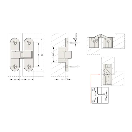 CERNIERA CEAM 2015 OTTONATO-NYLON