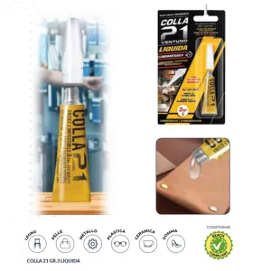 COLLA 21 CIANOACRILITO BLISTER 3 GR. OFFERTA