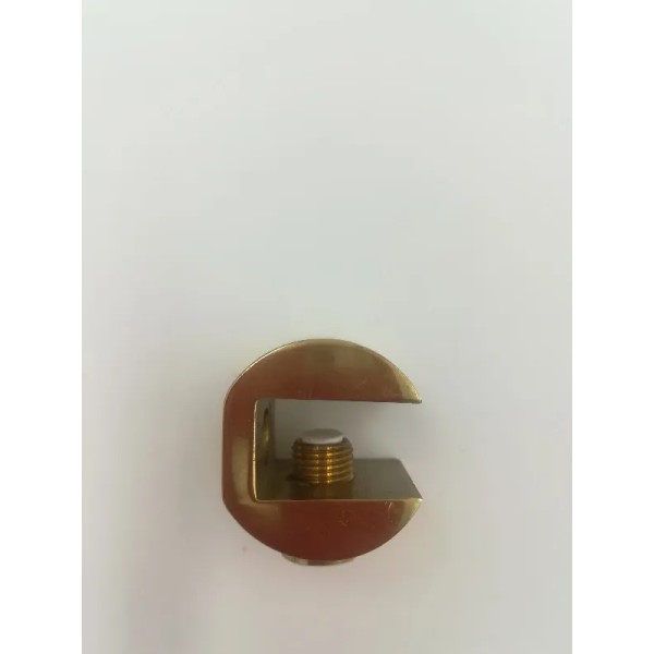MENSOLA COTTALI A MORSETTO FRESATA D.23 OTTONE LUCIDO  CT614200001