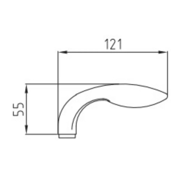 MANIGLIA DIERRE PER QUADRO 8 MM BRONZATA