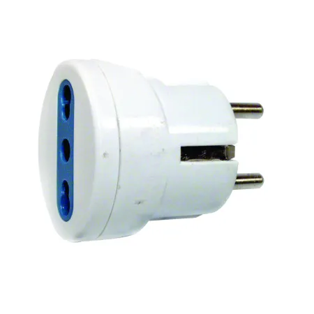 ADATTATORE SPINA SCHUKO-PRESA 10/16A FAEG BIANCO