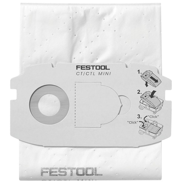 SACCHETTI FILTRO FESTOOL SC FIS-CT MINI/5 (NEW)