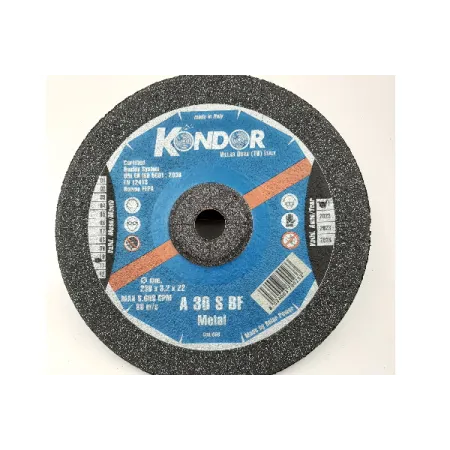 DISCO ABRASIVO KONDOR PER FERRO D.230X3,2X22 mm