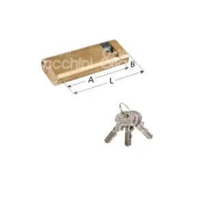 CILINDRO OVALE FEB MM. 76  1/2 PER ANTIPANICO