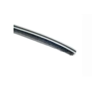 SPAZZOLINO PARAPOLVERE ADESIVO 13 mm GRIGIO (Prezzo al Mt)