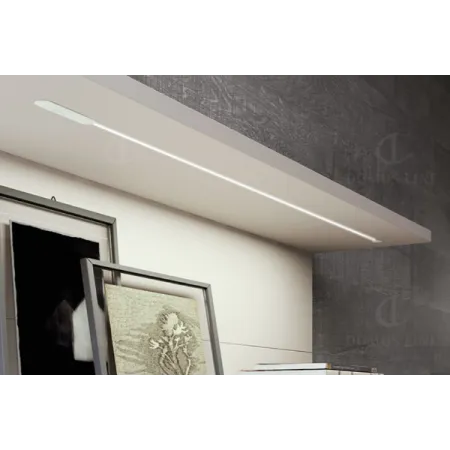 LED FLESSIBILE IN SILICONE 2500MM LUCE NATURALE CON INTERRUTTORE TOUCH ARGENTO -PROMO-