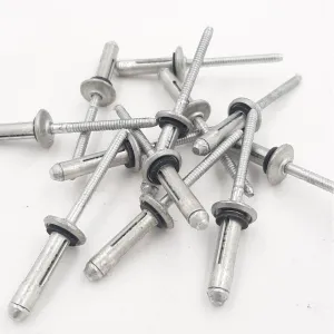 RIVETTO IN ALLUMINIO CON RONDELLA NEOPRENE 5,2X20 mm