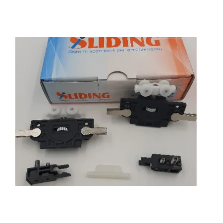 KIT SCORREVOLE SLIDING mod.COLIBRI' con CLIP RAPIDA per LEGNO