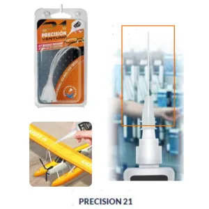 21 PRECISION SET 10 BECCUCCI DI PRECISIONE PER COLLA 21 CIANOCRILATO OFFERTA