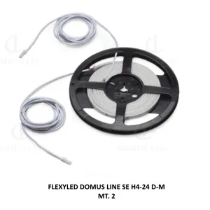 LED FLESSIBILE IN SILICONE 24V SE H4-24 D-M DA 2000 mm -PROMO-
