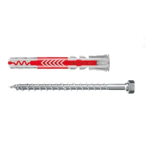 TASSELLO FISCHER DUOPOWER LUNGO 10X80 CON VITE testa esagonale