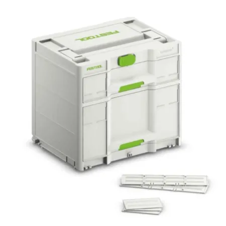 SYSTAINER FESTOOL SYS3 SORT/2 M337 2 CASSETTI