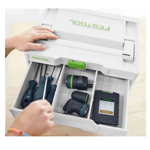 SYSTAINER FESTOOL SYS3 SORT/2 M337 2 CASSETTI