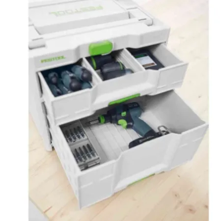 SYSTAINER FESTOOL SYS3 SORT/2 M337 2 CASSETTI