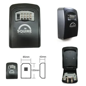 CONTENITORE PER CHIAVI CON COMBINAZIONE A 4 ROTELLE SQUIRE KEYKEEP OFFERTA