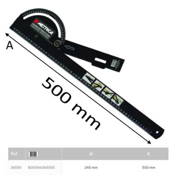 GONIOMETRO METRICA MULTIFUNZIONE MM.500 -PROMO-