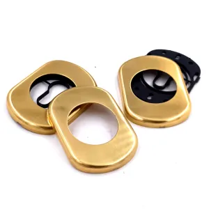 MOSTRINA DIERRE ESTERNA PER DEFENDER D.42 OTTONE LUCIDO