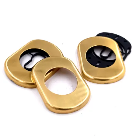 MOSTRINA DIERRE ESTERNA PER DEFENDER D.42 OTTONE LUCIDO