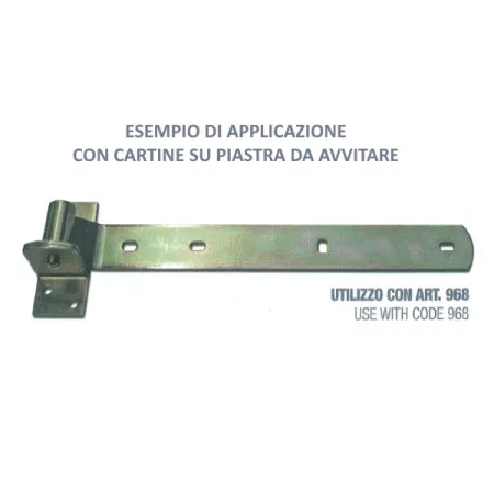 VARVELLA/BANDELLA CON PIEGO LUNGHEZZA 400X35X3 MM MINUTEX 365-34012