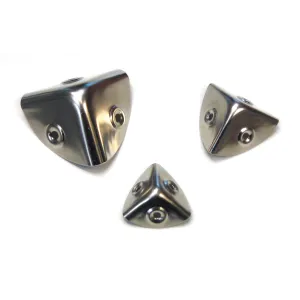 ANGOLO PER BAULE DA 25 mm IN FERRO NICHELATO MINUTEX 567-225